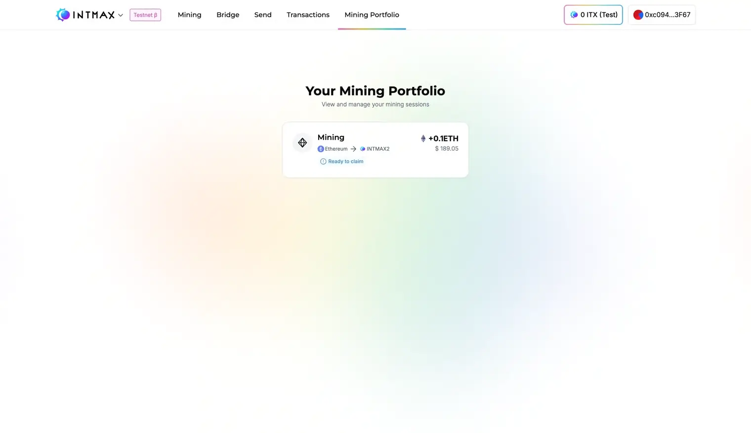 Mining Portfolio