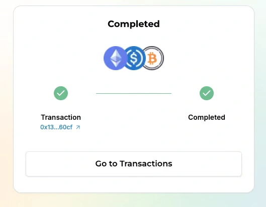 Transfer on INTMAX Network